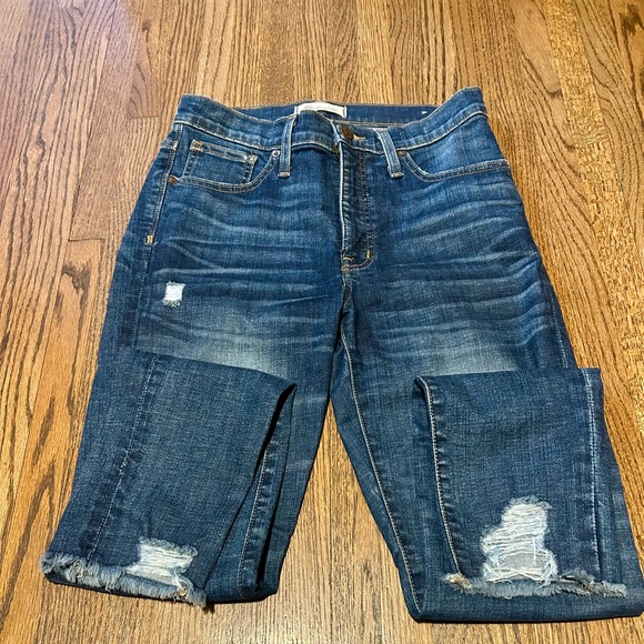 Madewell 9" High-Rise Skinny Jeans FREE SHIPPING - Picture 3 of 7